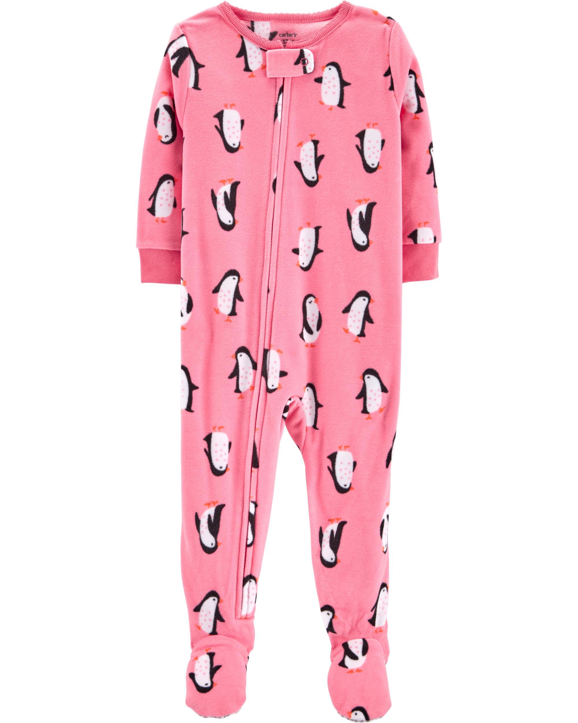 carters baby girl sleepers