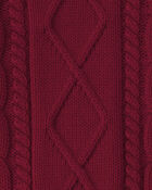 B&eacute;b&eacute; - Chandail en tricot torsad&eacute; en coton biologique, image 3 sur 3 diapositives