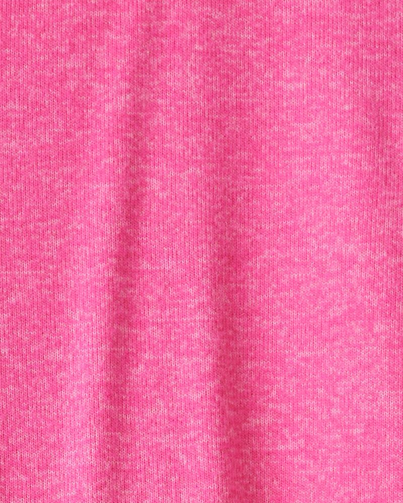 Toddler Girl Bow Peplum Top & Legging Set - Pink, image 3 of 4 slides