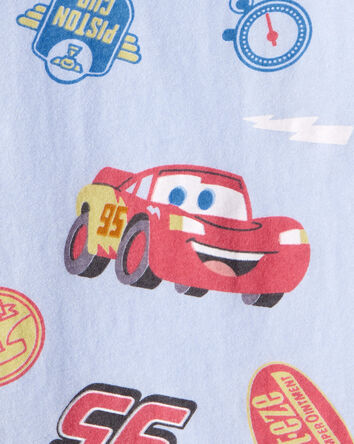 Tout-petit garçon - T-shirt à manches courtes Flash McQueen des Bagnoles - Bleu, 