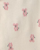 Baby Girl 5-Pack Bunny Multipack Bodysuits, image 2 of 6 slides