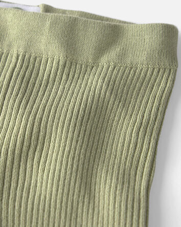 B&eacute;b&eacute; fille - Ensemble 2 pi&egrave;ces haut et pantalon en tricot de coton biologique, 