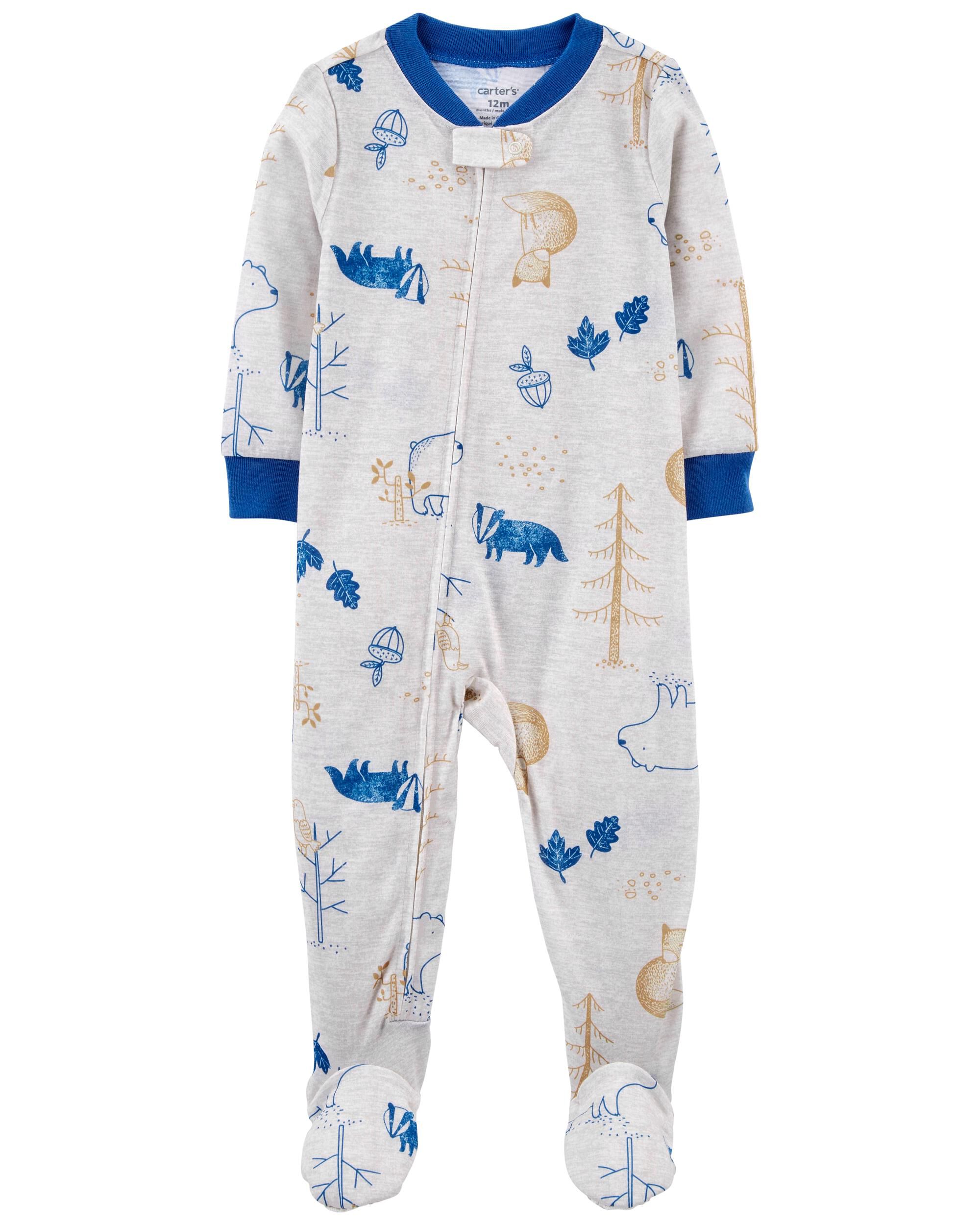 Carters loose fit footed pajamas new arrivals