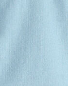 Baby French Terry Zip-Up Hoodie - Blue, image 3 of 4 slides