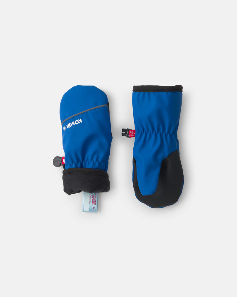 Toddler Boy Kombi Drop Mitt - Blue, image 2 of 2 slides