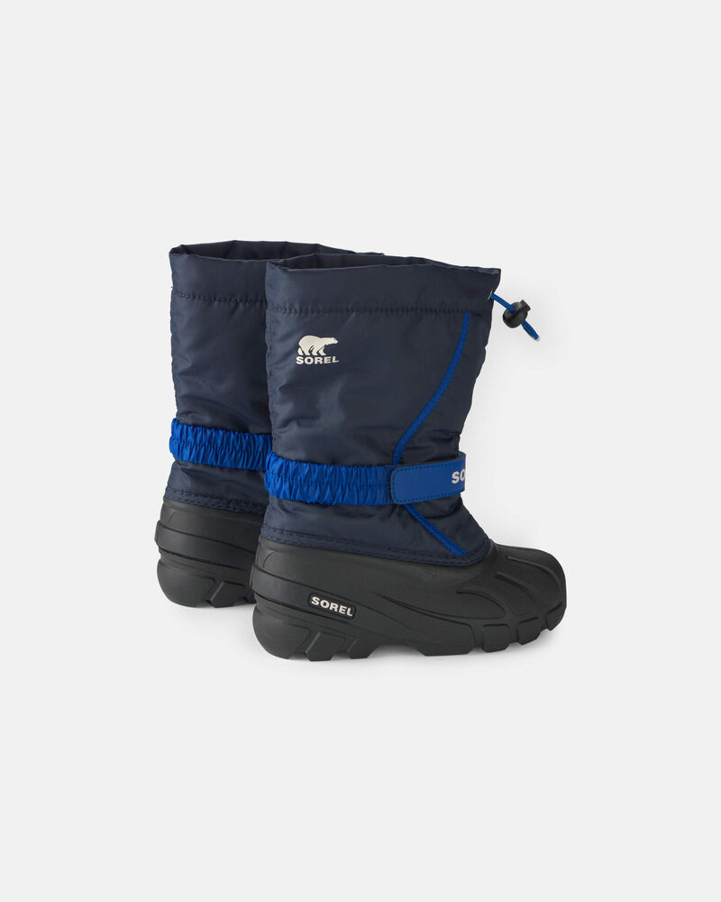 Boys SOREL Flurry&trade;Winter Snow Boot - Navy, image 2 of 3 slides