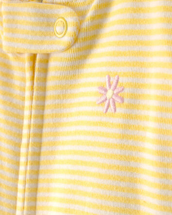 B&eacute;b&eacute; - Emballage 2 pyjamas 1 pi&egrave;ce ajust&eacute;s, citron - Jaune/Bleu, 
