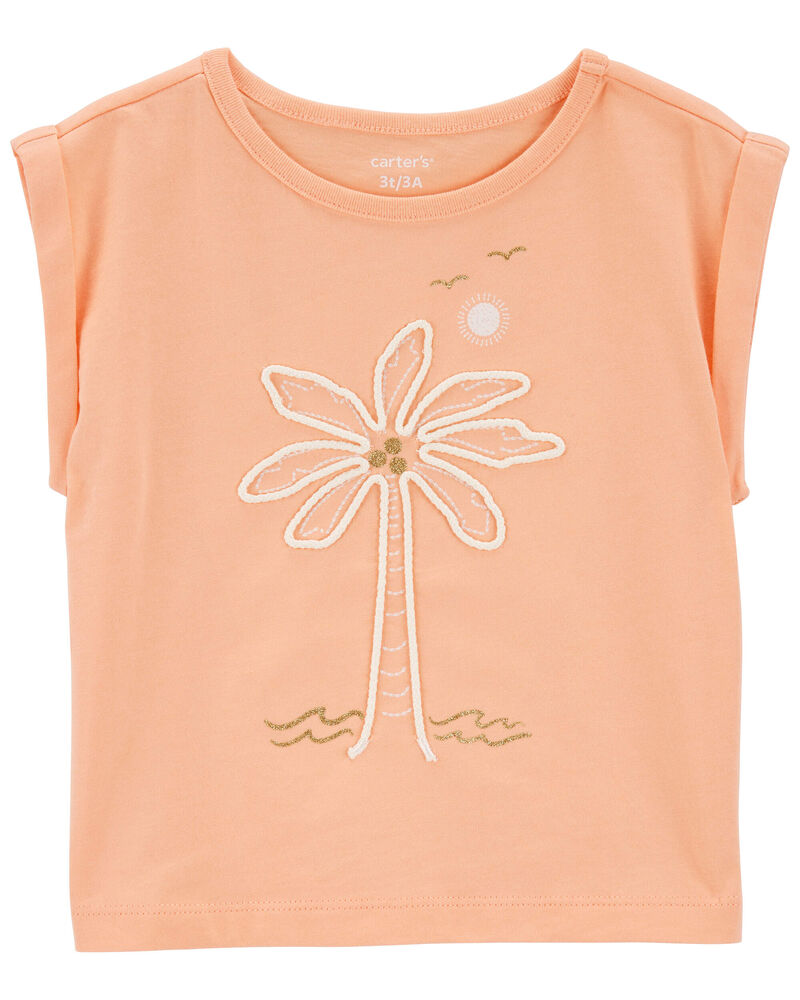 Baby Palm Tree Knit Tee, image 1 of 3 slides