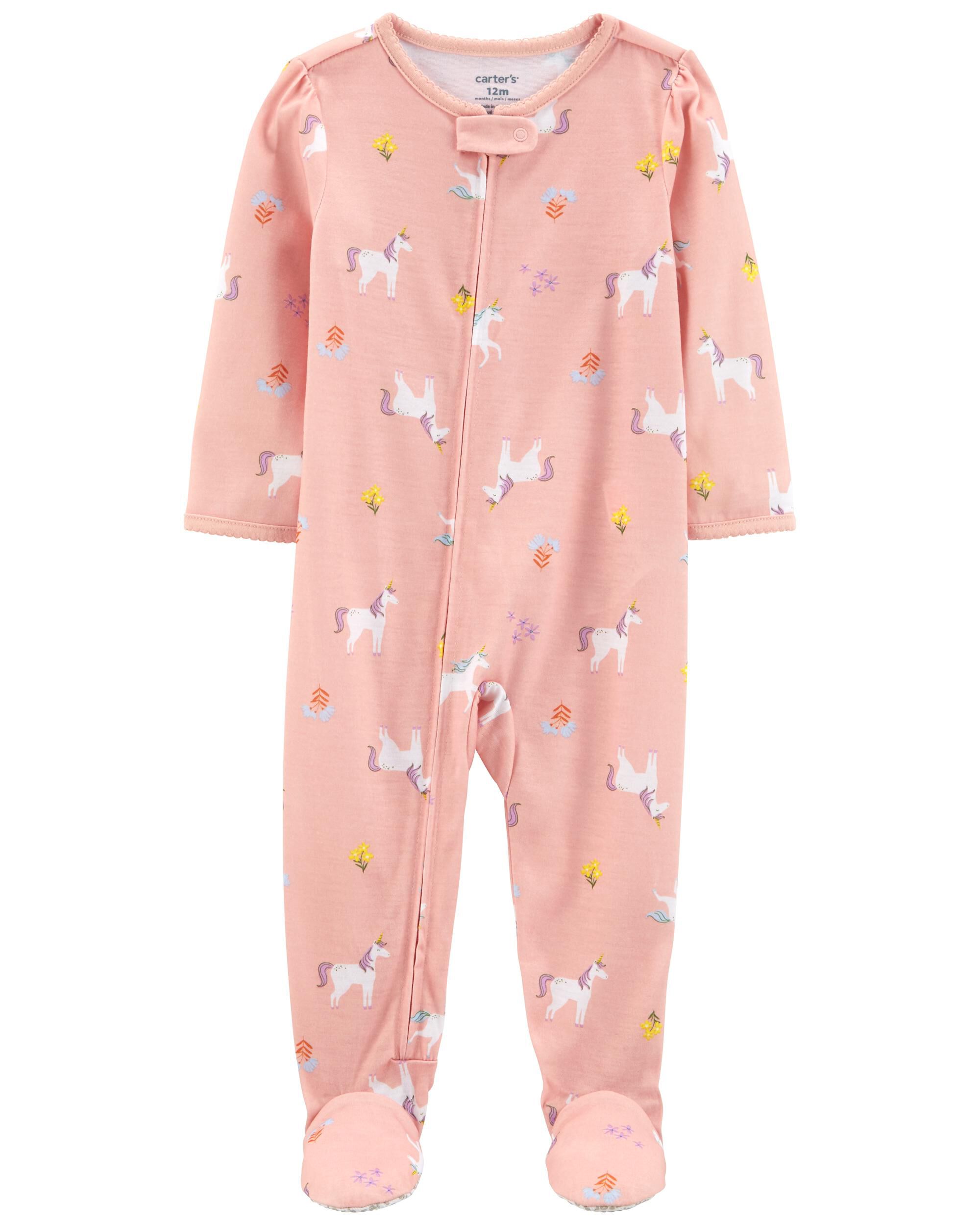 Carters unicorn christmas discount pajamas