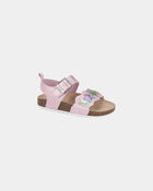 Toddler Girl Star Sandals - Pink, image 1 of 6 slides