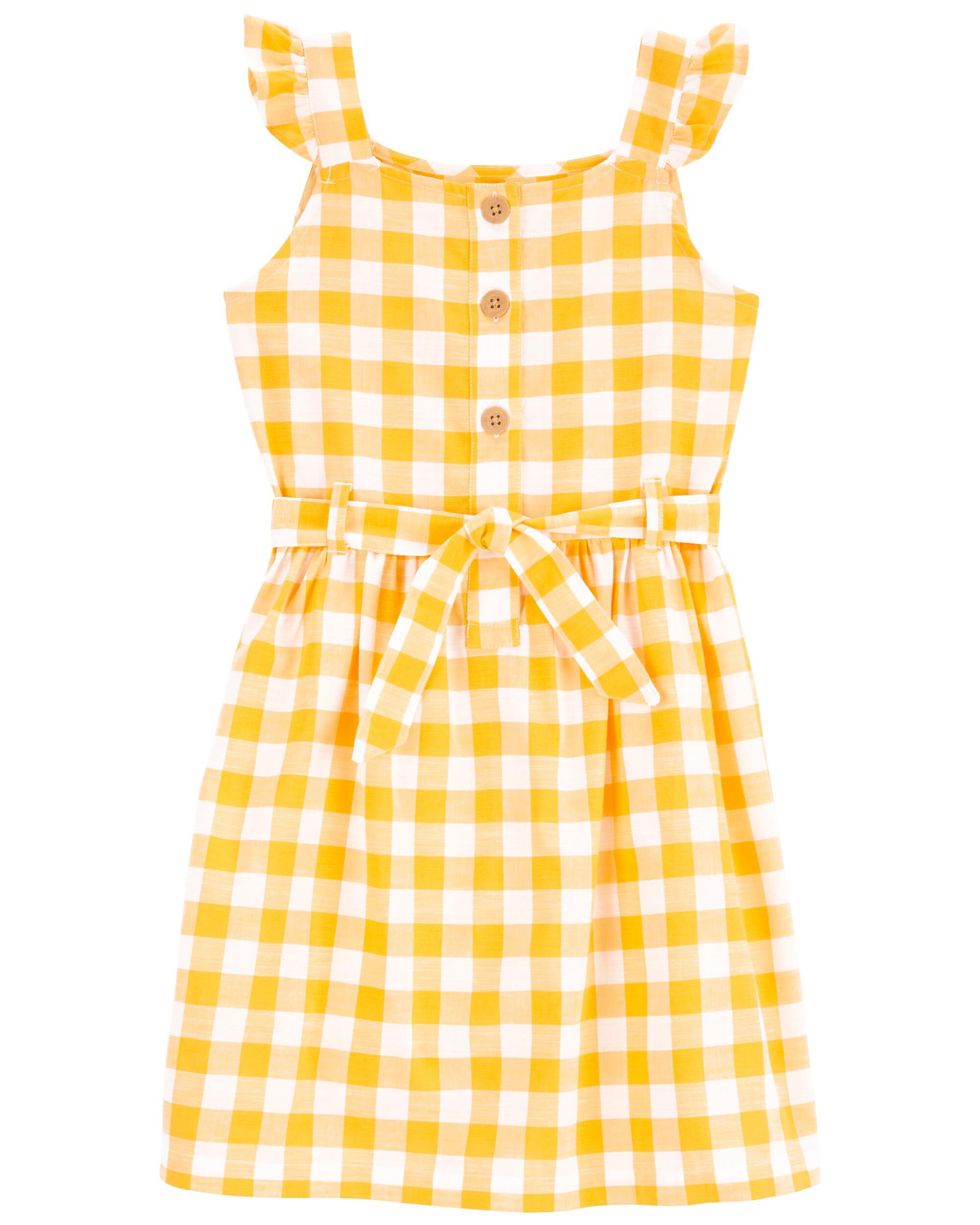 Carters 2025 yellow dress