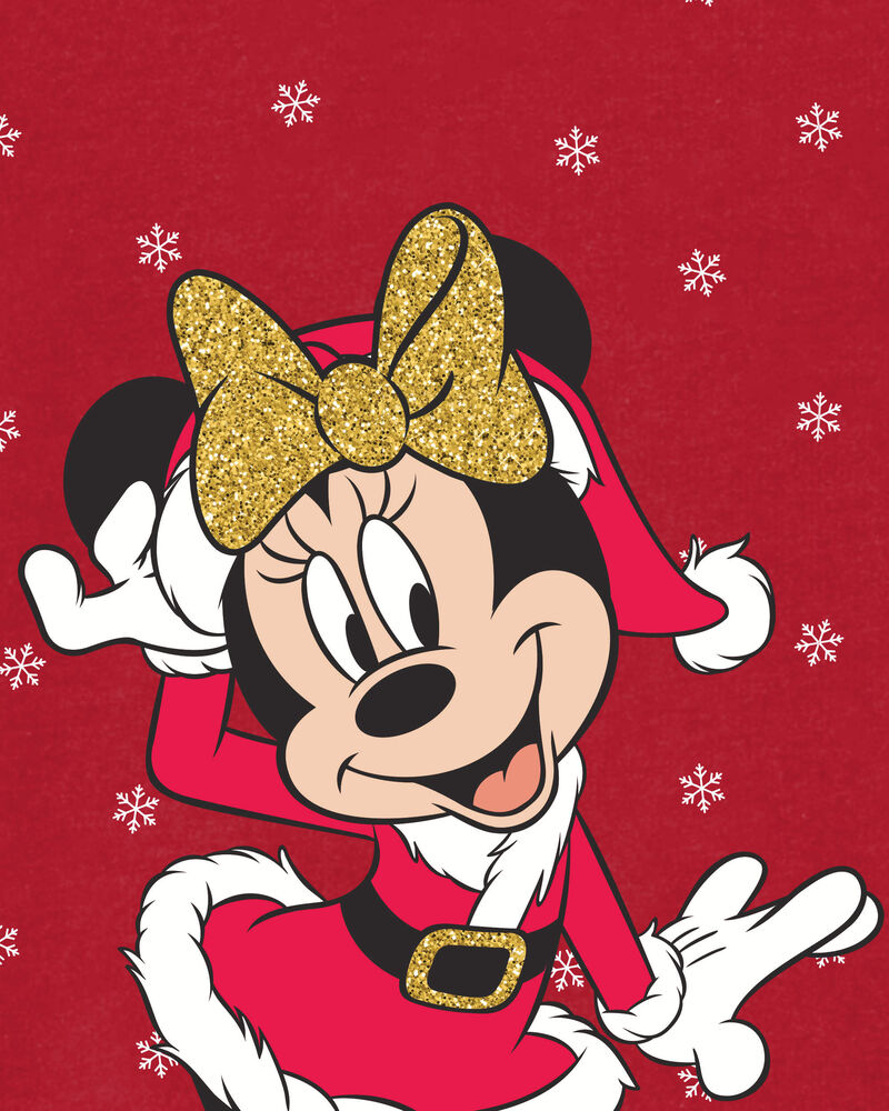 Kid Minnie Mouse Christmas Pullover, image 2 of 3 slides