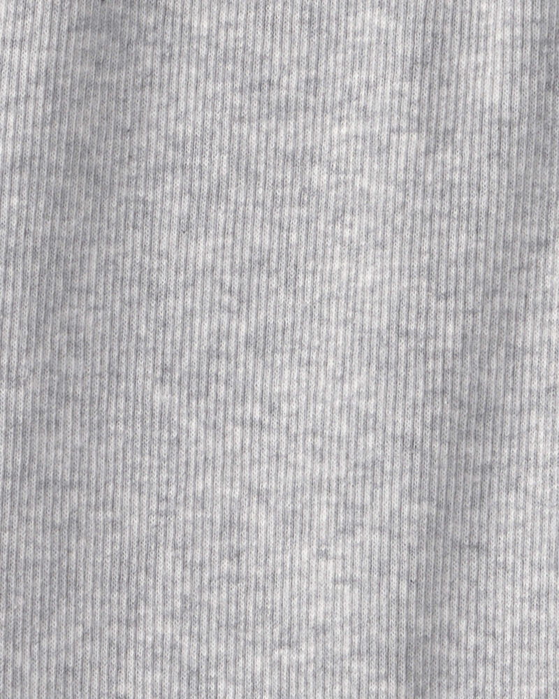 Baby Organic Cotton Rib Bodysuit, image 3 of 3 slides
