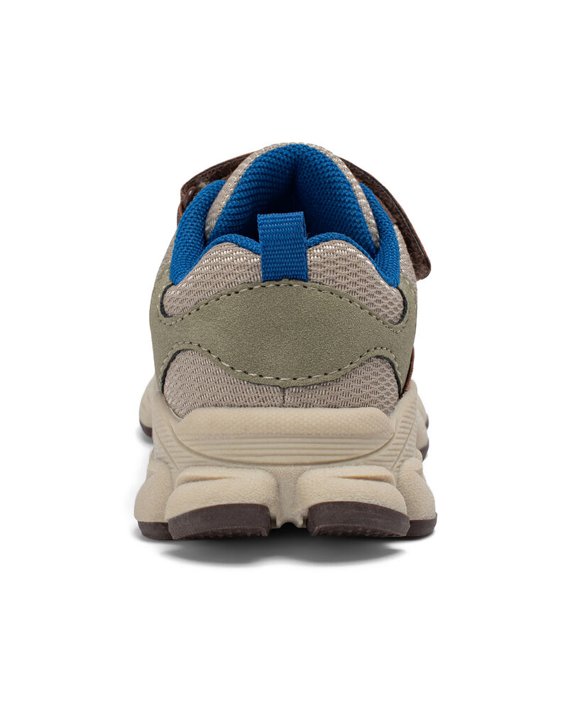 Toddler Boy Athletic Sneakers - Brown, image 4 of 6 slides