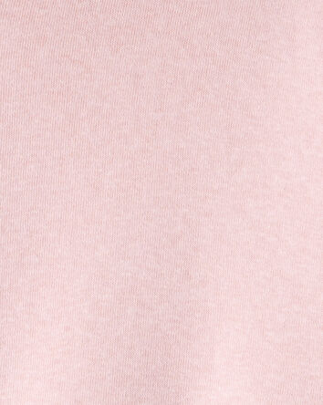 Girls Long-Sleeve Hooded Zip-Up Jacket - Pink, 