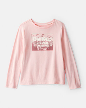 Filles - T-shirt à manches longues et imprimé rétro OshKosh B'Gosh – Rose, 