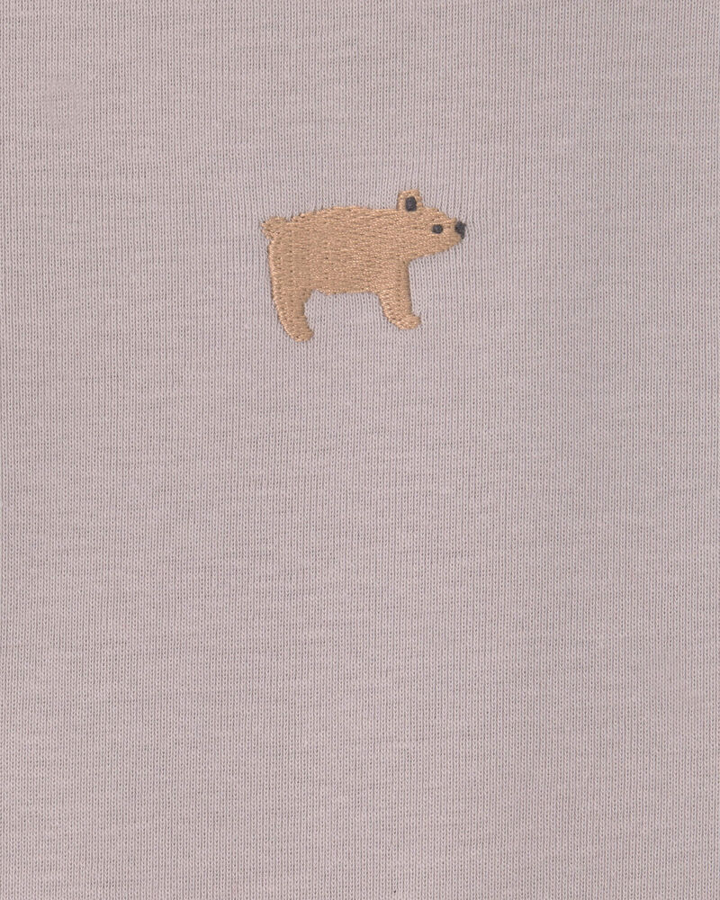 Baby Boy 5-Pack Bear Short-Sleeve Bodysuits, image 3 of 5 slides