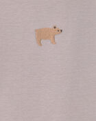 Baby Boy 5-Pack Bear Short-Sleeve Bodysuits, image 3 of 5 slides