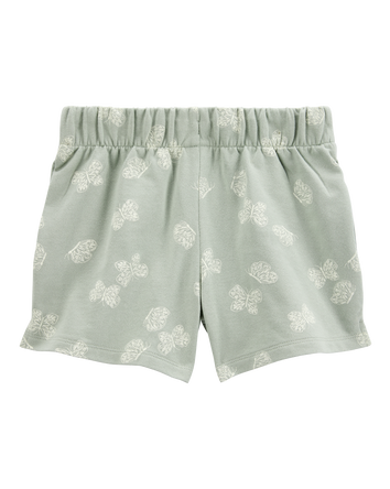 Kid Butterfly Pull-On French Terry Shorts, 
