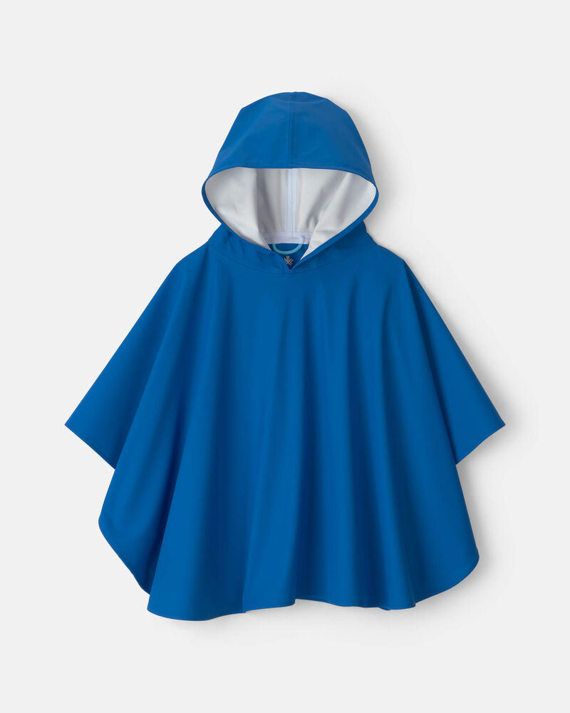 Toddler Kombi Rain Poncho - Blue , image 1 of 4 slides