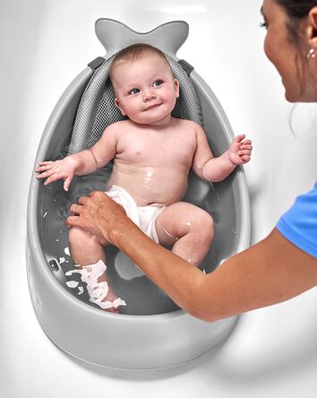 Baignoire 3 &eacute;tapes MOBY&reg; Smart Sling&trade; - Gris, 