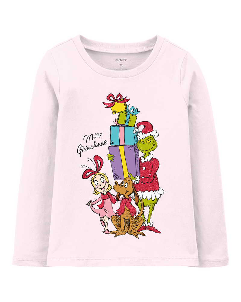 Toddler Grinch Christmas Tee, image 1 of 2 slides