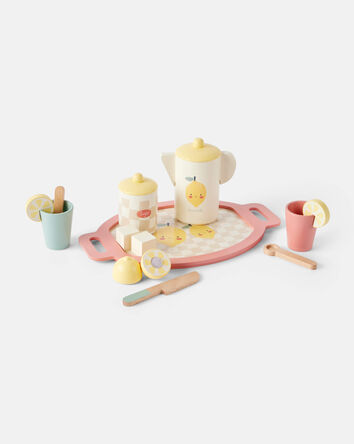Ensemble de jouets d&rsquo;&eacute;veil de type limonade en bois, 