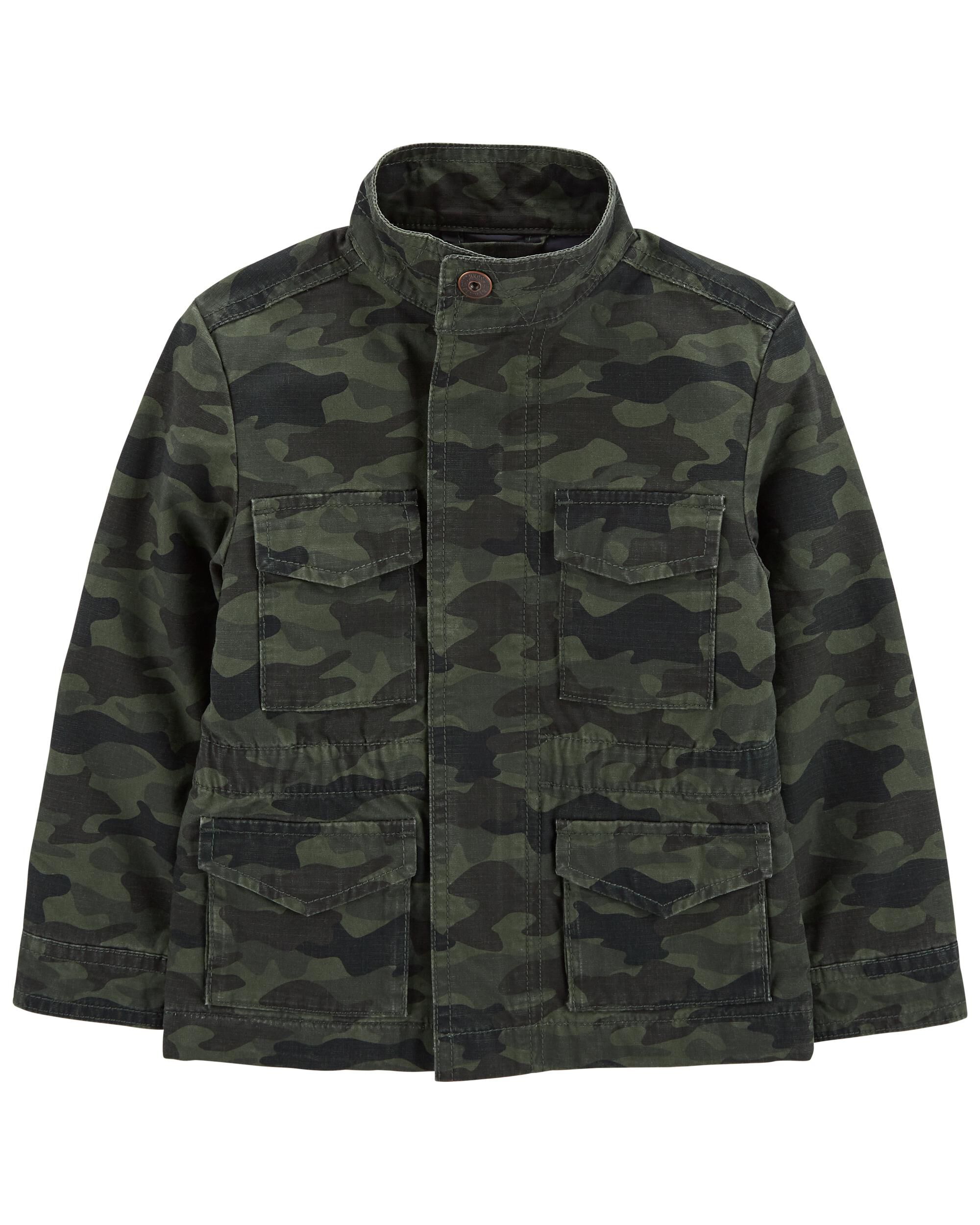 Ripstop Camo Jacket