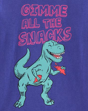Dinosaur Snacks Graphic Tee, 
