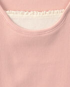 Filles - T-shirt &agrave; manches longues - Rose, image 2 sur 3 diapositives