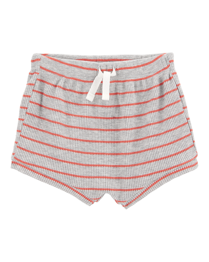 Baby Boy 3-Piece Outfit Set - Heather/Orange, image 2 of 5 slides