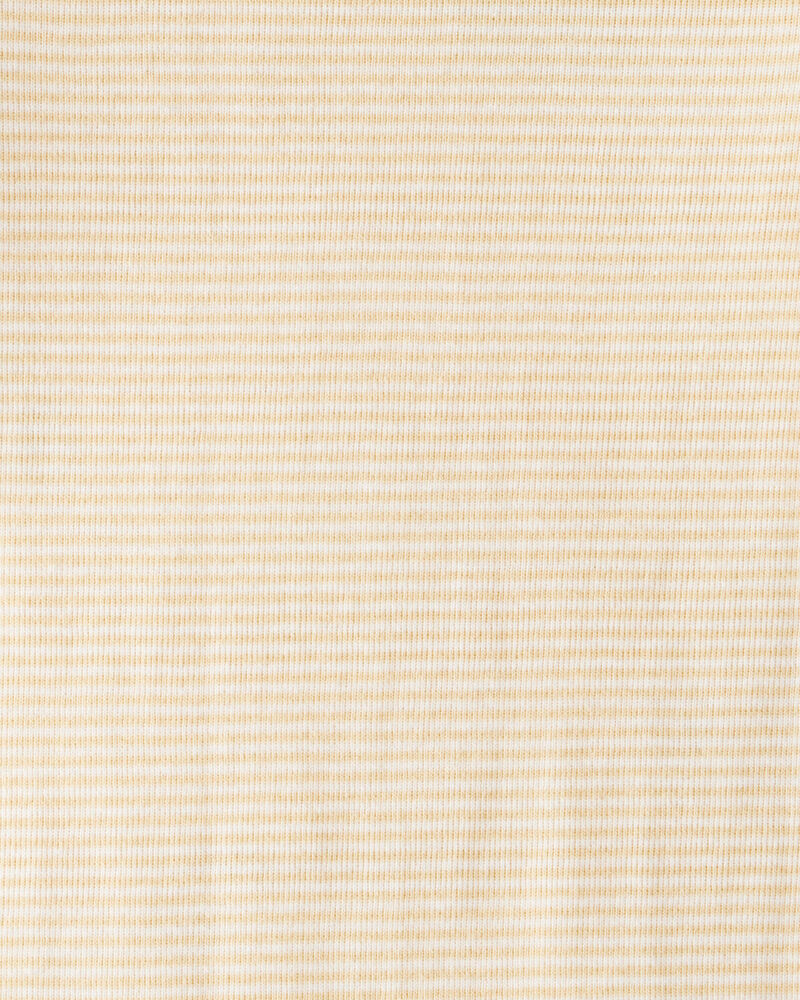 B&eacute;b&eacute; - Emballage de 4 cache-couches en coton &agrave; manches longues et motif safari - Blanc, image 4 sur 5 diapositives