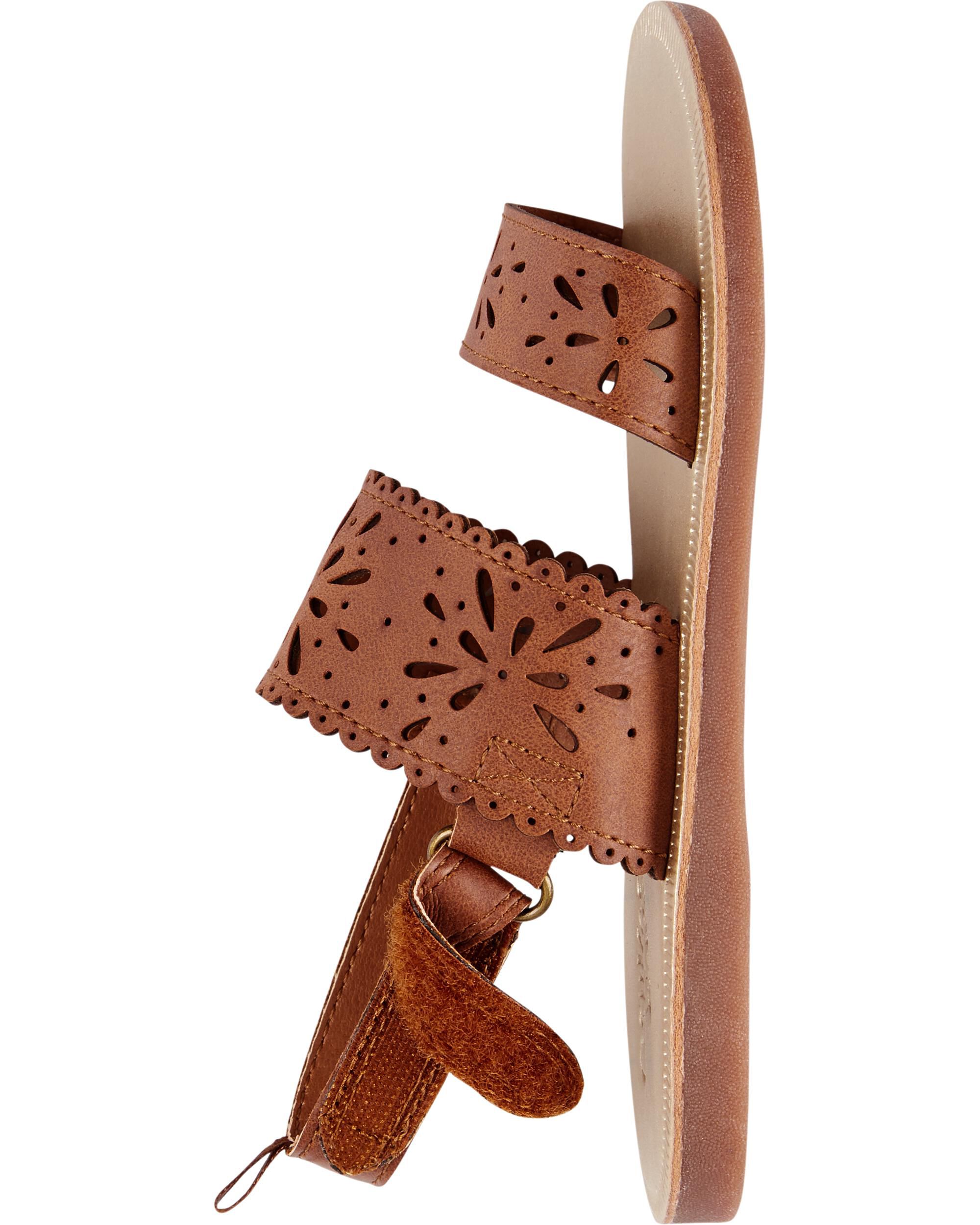 Brown Casual Boho Sandals carters