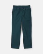 Boys Twill Pants - Teal, image 1 of 4 slides
