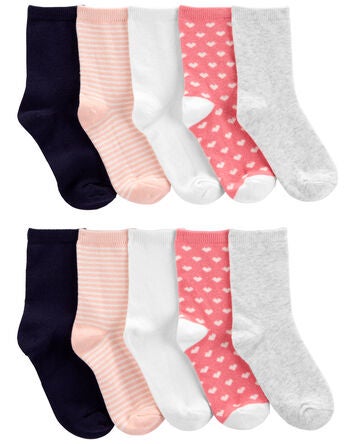 Kid 10-Pack Crew Socks, 