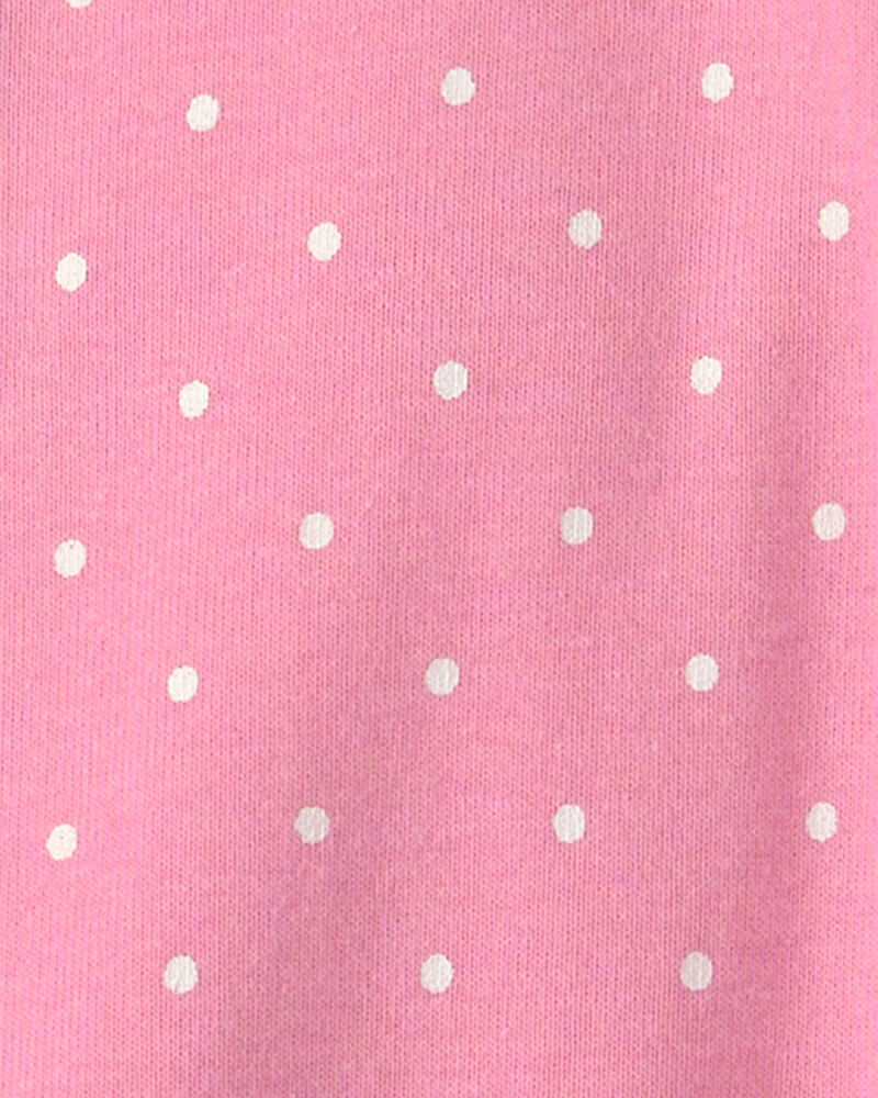 Toddler Girl 2-Pack Strawberry Floral Snug Fit 1-Piece Pyjama Set - Pink, image 3 of 5 slides