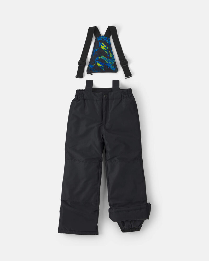 Boys 2 Piece Snowsuit With Chest Pocket - Royal Blue , image 3 of 13 slides
