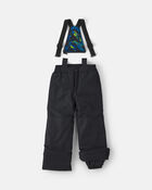 Boys 2 Piece Snowsuit With Chest Pocket - Royal Blue , image 3 of 13 slides