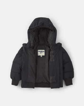 Tout-petit gar&ccedil;on - Blouson bouffant urbain - Noir, 