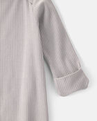 Baby 2-Pack Elephant Night Gown - Ivory/Grey, image 2 of 5 slides