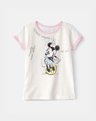 Toddler Girl Disney&copy; Minnie Mouse Graphic Tee - White, image 1 of 4 slides