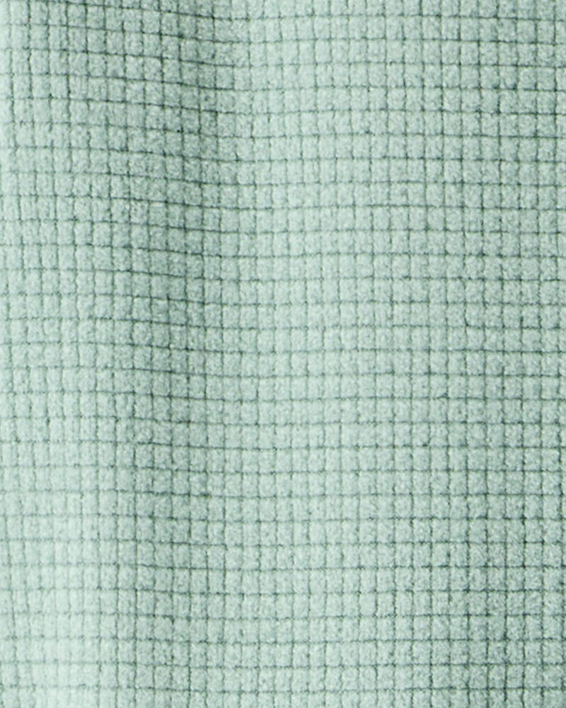 Baby Boy Loose Fit Long-Sleeve 2-Way Zip 1-Piece Pyjamas - Green, image 3 of 4 slides