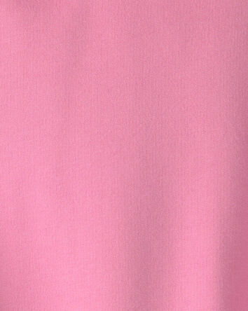 Girls French Terry Hoodie - Pink, 