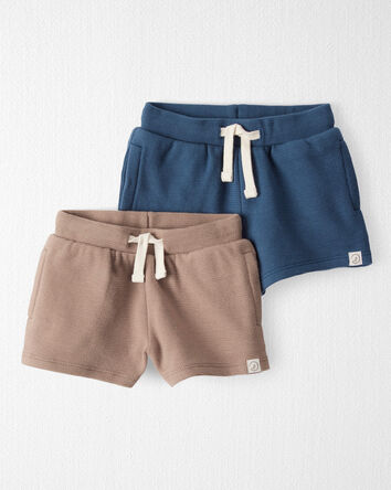 Bébé - Emballage de 2 shorts en coton biologique, 