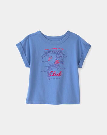 Tout-petit fille - Haut &agrave; sir&egrave;ne - Bleu, 