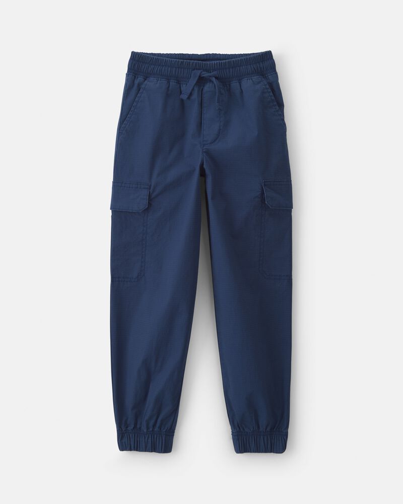 Boys Cargo Joggers - Navy Blue, image 1 of 5 slides