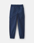 Boys Cargo Joggers - Navy Blue, image 1 of 5 slides