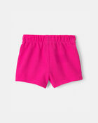Baby Girl Drawstring Shorts - Pink, image 2 of 4 slides