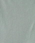 Girls Long-Sleeve Peplum Top - Green, image 2 of 3 slides