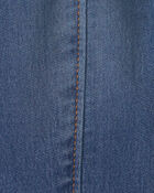 Baby Boy Denim Cargo Jeans - Medium Wash, image 6 of 7 slides